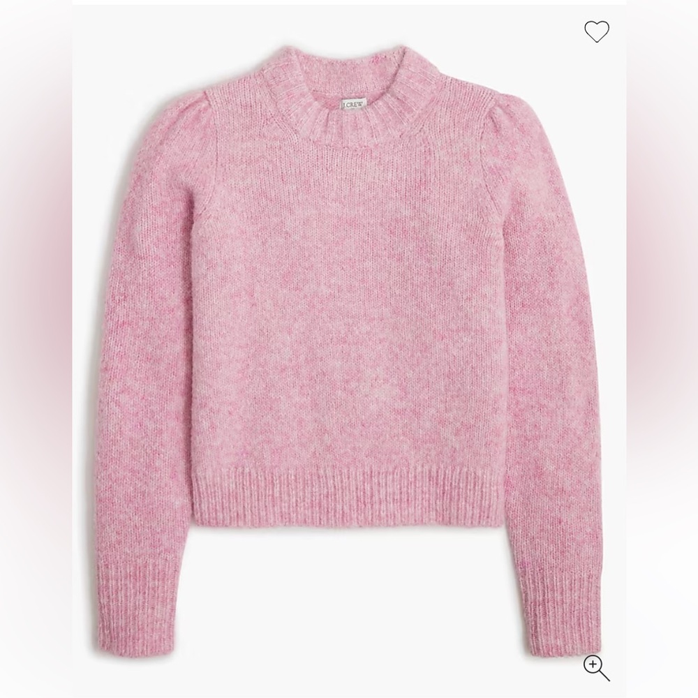 NWT jcrew pink sweater